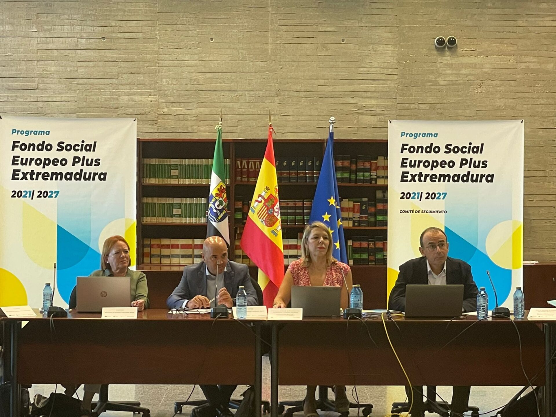 El Comité de Seguimiento del Fondo Social Europeo+ Extremadura 2021-2027 analiza el grado de ejecución del programa