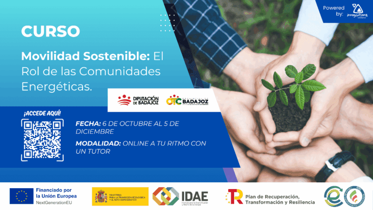 La OTC Provincial de Badajoz acerca la movilidad sostenible a la ciudadanía con un curso online gratuito