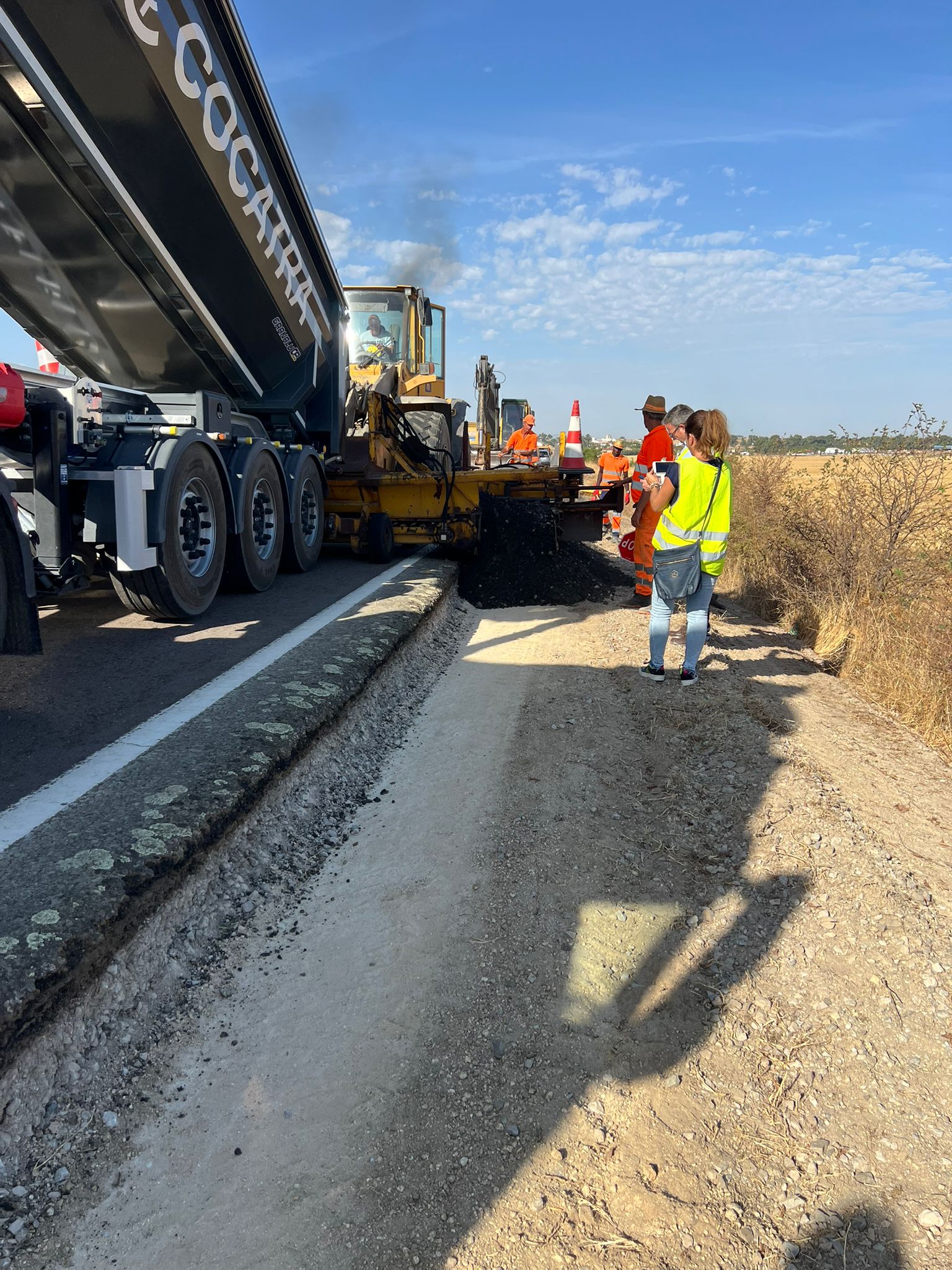 Comienzan las obras en la EX-207 entre Arroyo de la Luz y Brozas por un presupuesto de 4’8 millones de euros