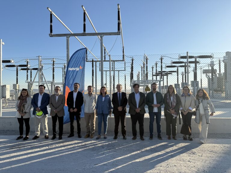 Mercedes Morán incide, durante la visita a las obras de una nueva planta fotovoltaica, en que el futuro energético no se entiende sin Extremadura