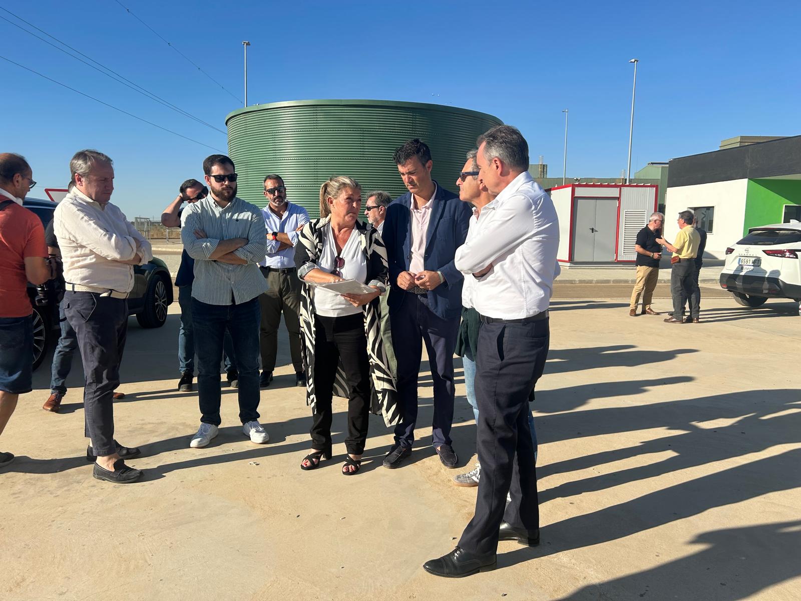 La Junta supervisa las obras en ExpacioMérida que permitirán la intermodalidad carretera-ferrocarril
