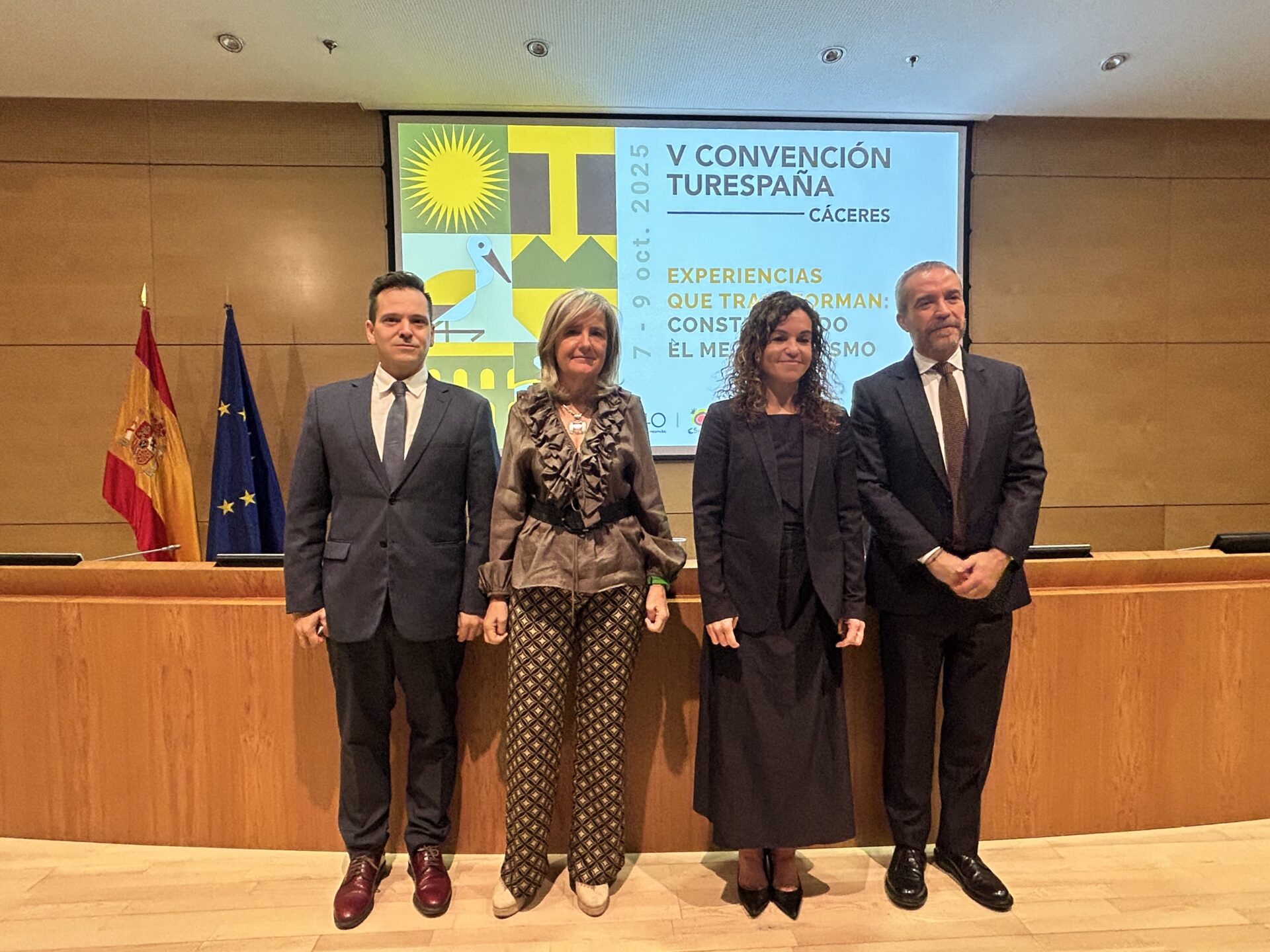 Extremadura refuerza su proyección turística internacional durante la V Convención de Turespaña, que se celebra en Cáceres del 7 al 9 de octubre