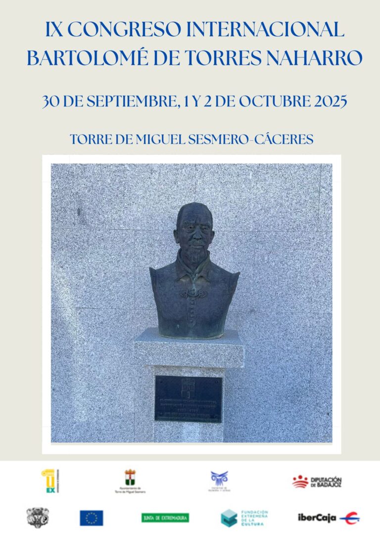 La poesía y el teatro del Siglo de Oro, a debate en el Congreso Internacional Torres Naharro