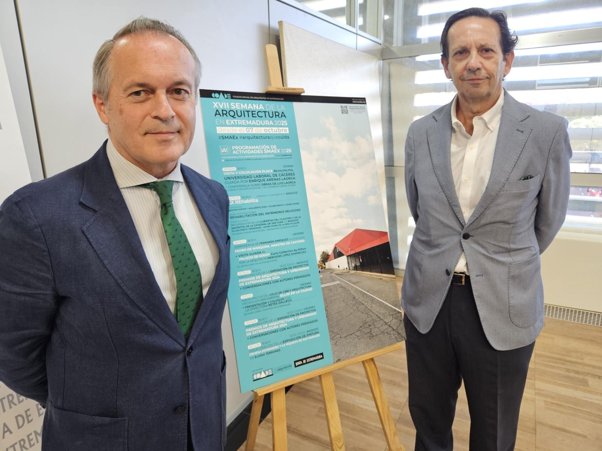 Manuel Martín reivindica la arquitectura extremeña y su importancia en la sociedad