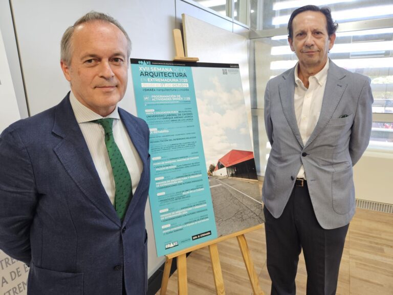 Manuel Martín reivindica la arquitectura extremeña y su importancia en la sociedad