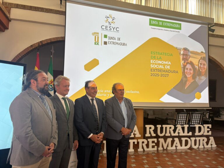 La Junta presenta la Estrategia de Economía Social de Extremadura para el trienio 2025-2027