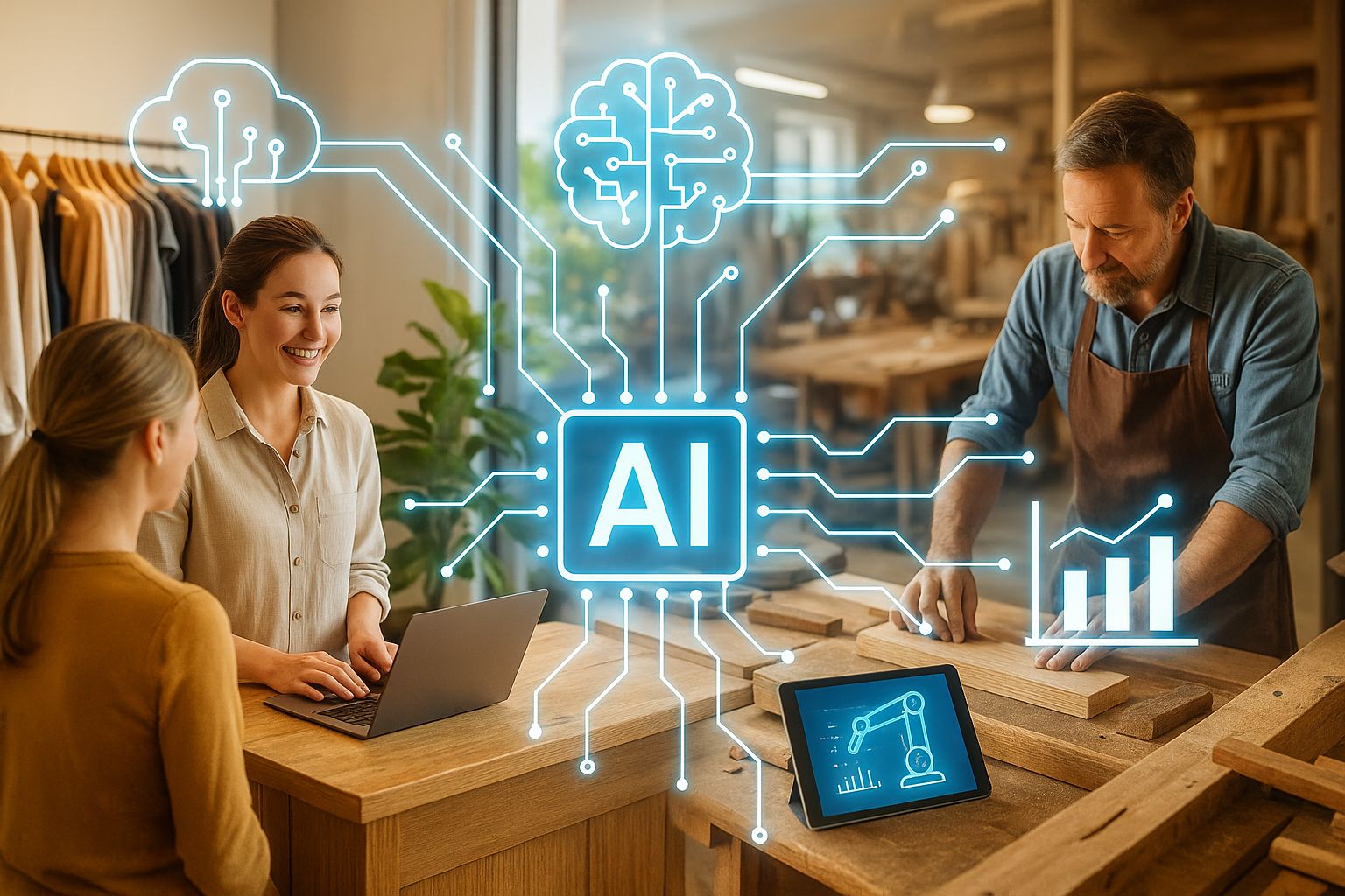 Extremadura eleva su compromiso por la digitalización del tejido productivo con una nueva línea de 2 millones de euros destinada a la IA en pymes