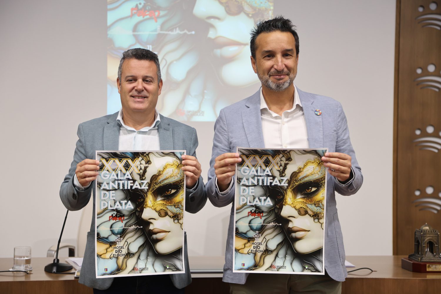 La FALCAP anuncia los nominados al Antifaz de Plata 2025 en la Diputación de Badajoz