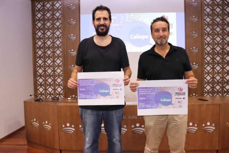 ‘Calíope’ se instala en la educación extremeña gracias a la Diputación pacense