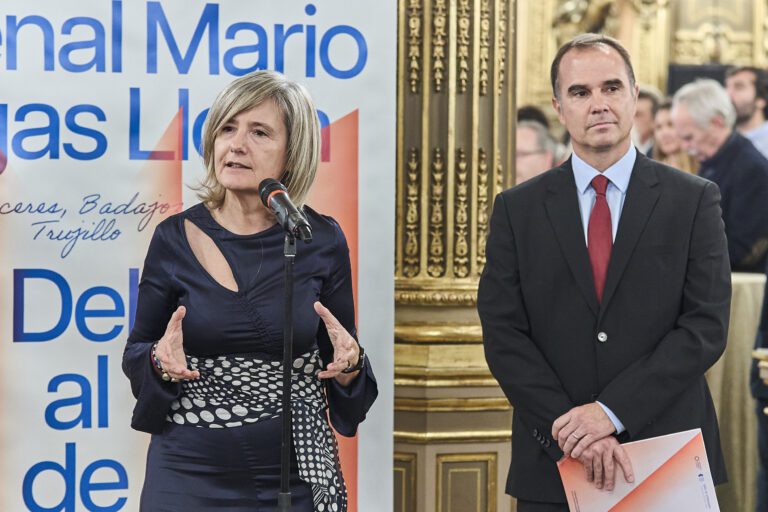 Victoria Bazaga destaca la Bienal Mario Vargas Llosa como una oportunidad para proyectar a Extremadura como destino cultural