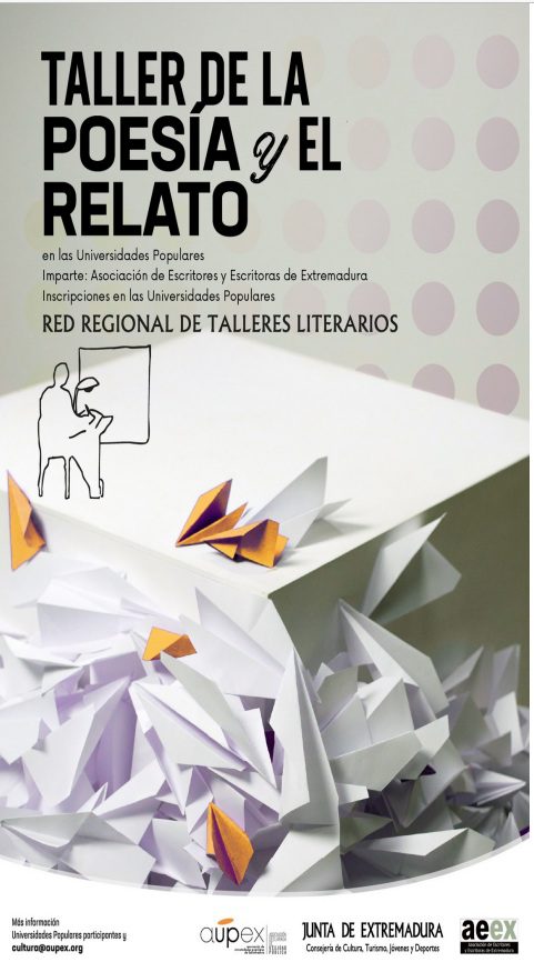 La Junta impulsa la oferta formativa de AUPEX para el último trimestre del año, con talleres literarios, cursos, presentaciones de libros y encuentros con autores