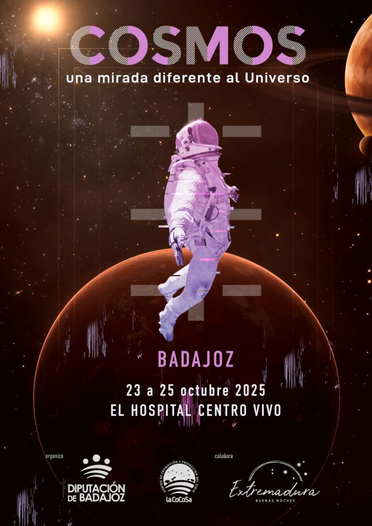 La Diputación de Badajoz celebra su primera Semana de la Astronomía en el Hospital Centro Vivo para acercar el cielo nocturno al público