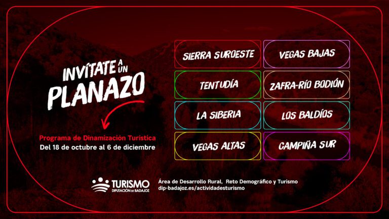 El Programa de Dinamización Turística llevará 48 actividades a ocho comarcas de la provincia
