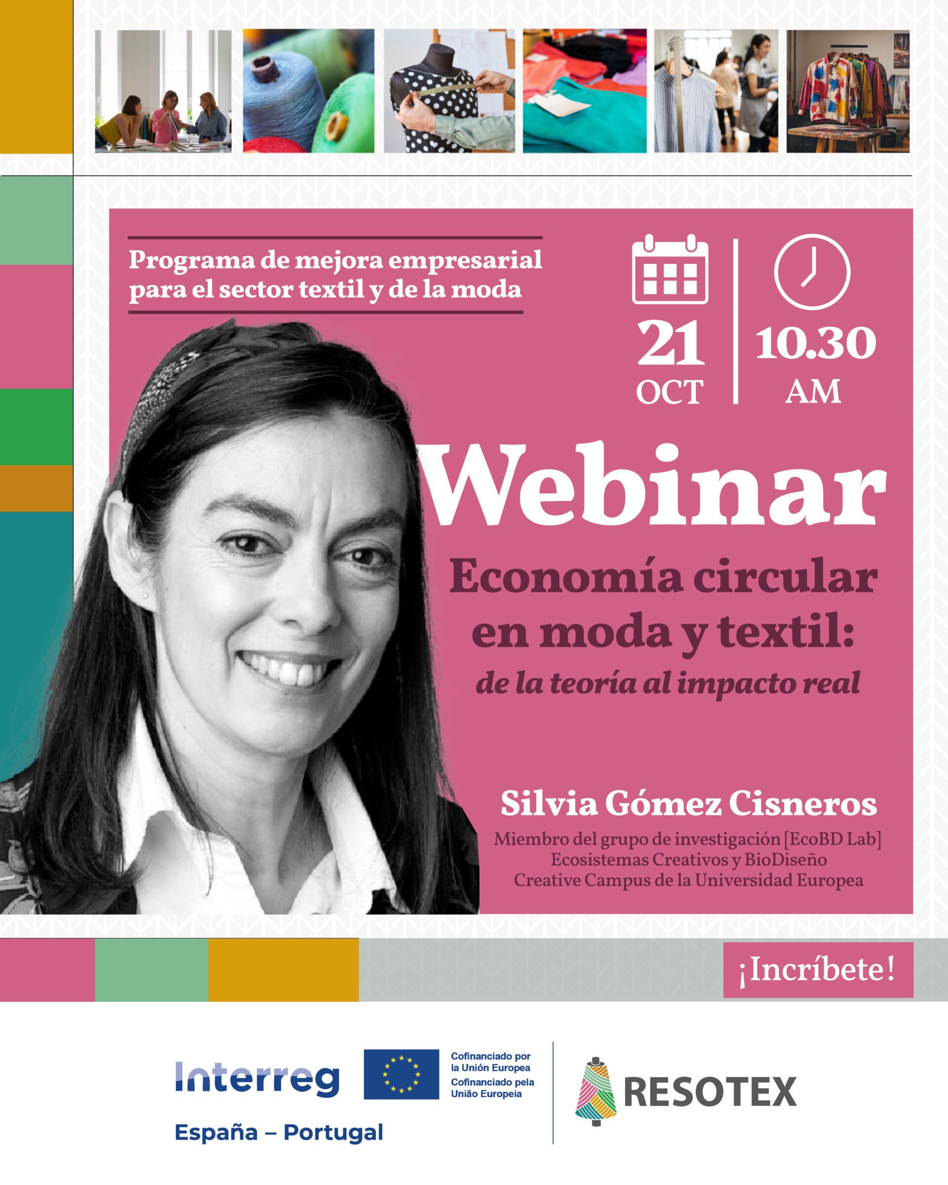 El ecodiseño y la innovación textil protagonizan el próximo encuentro del proyecto RESOTEX