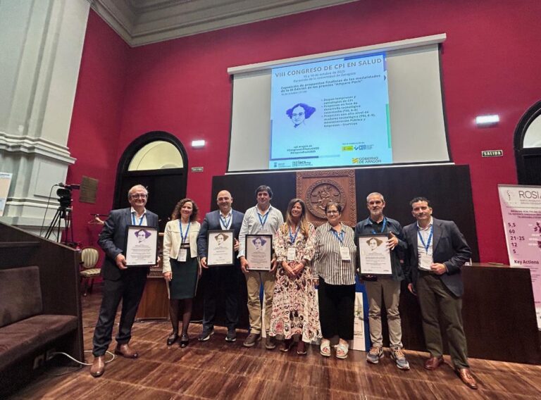 El CCMIJU recibe el ‘Premio Amparo Poch 2025’ de Compra Pública de Innovación en Salud por el desarrollo del sistema robótico TREMIRS