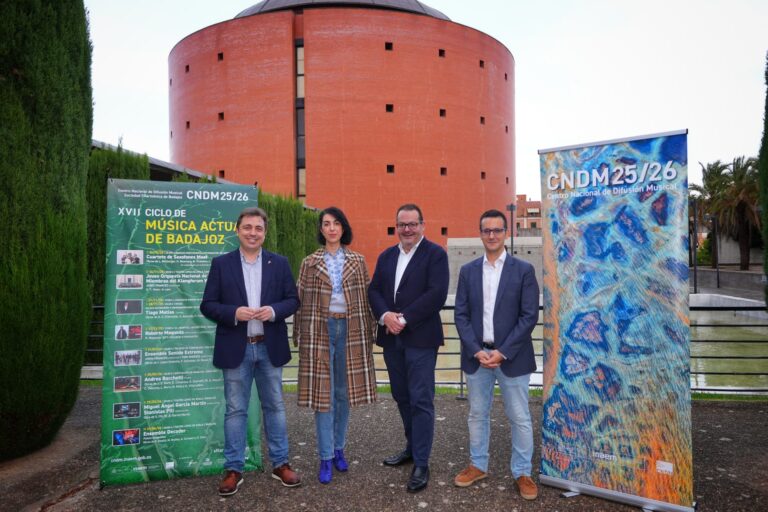 El XVII Ciclo de Música Actual de Badajoz reunirá a la JONDE, Klangforum Wien y al grupo alemán Decoder en una edición con diez estrenos