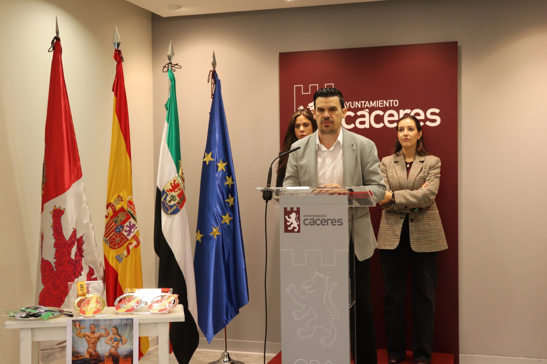 Más de 200 atletas competirán en Cáceres en el Campeonato de España de Fisicoculturismo y Fitness los días 25 y 26 de octubre