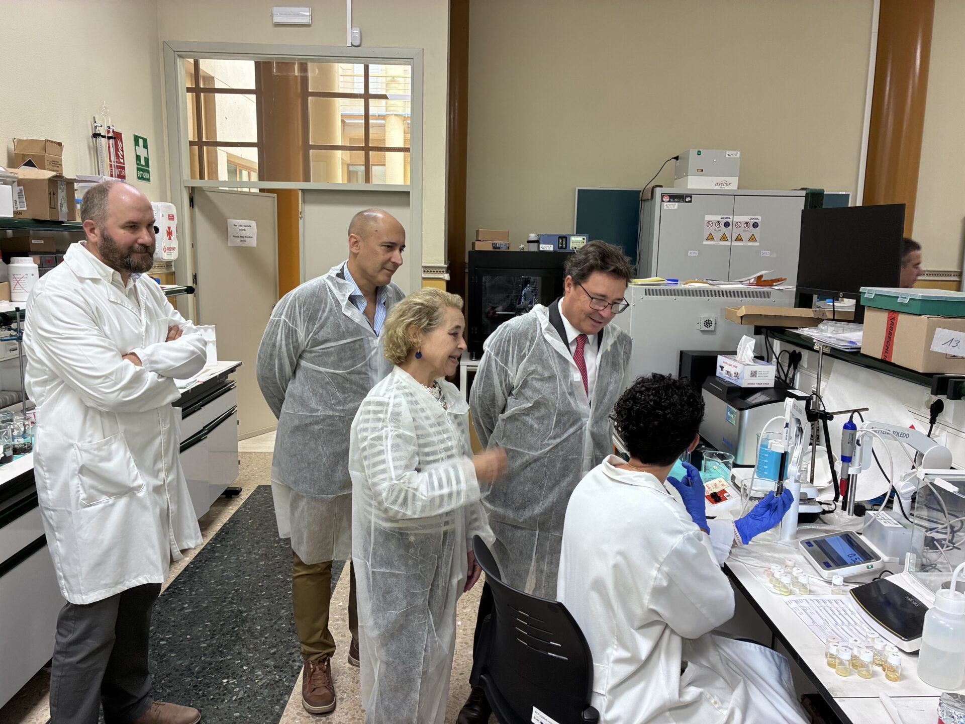 María Mercedes Vaquera anuncia que las obras del CIIAE terminarán a mediados de 2026 y que está licitado el 89’26% del equipamiento científico y tecnológico