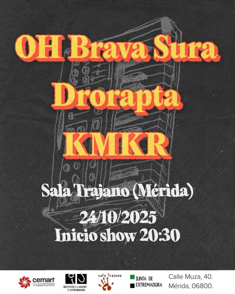 La Sala Trajano acoge este viernes en Mérida el espectáculo ‘Panorama Sonoro’