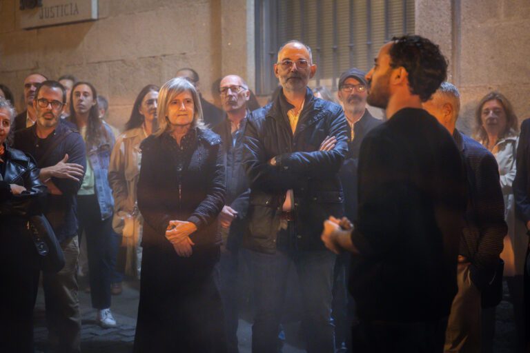 ‘Cáceres Contemporánea’ ofrece visitas guiadas por las ocho intervenciones urbanas instaladas en el barrio de Santiago