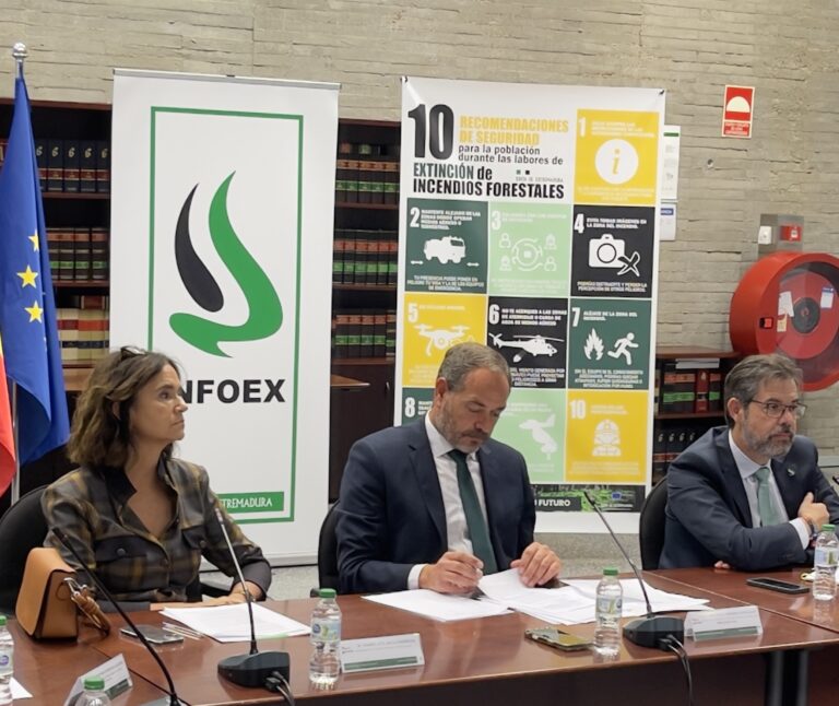 El comité de dirección del Plan Infoex analiza la época de riesgo alto de incendios forestales