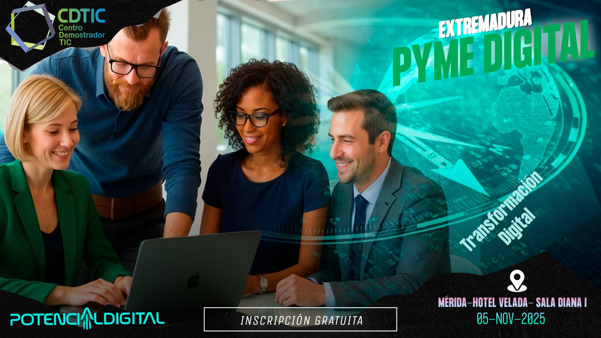 ‘Extremadura PYME Digital’, jornada para que las pymes extremeñas descubran el potencial de la inteligencia artificial aplicada a la empresa