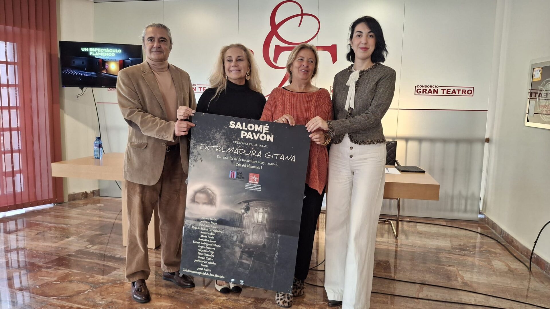 La Junta de Extremadura respalda el espectáculo ‘Extremadura es gitana’ con motivo de la celebración del Día Mundial del Flamenco