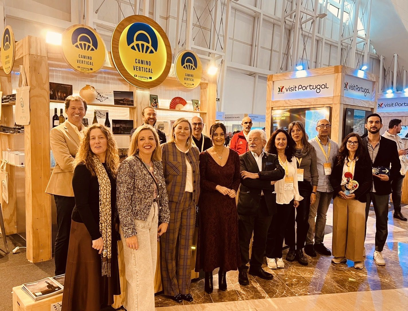 La diputación de Badajoz participa en la feria FAIRWAY, VI Forum do Camiño de Santiago, que se celebra en Santiago de Compostela