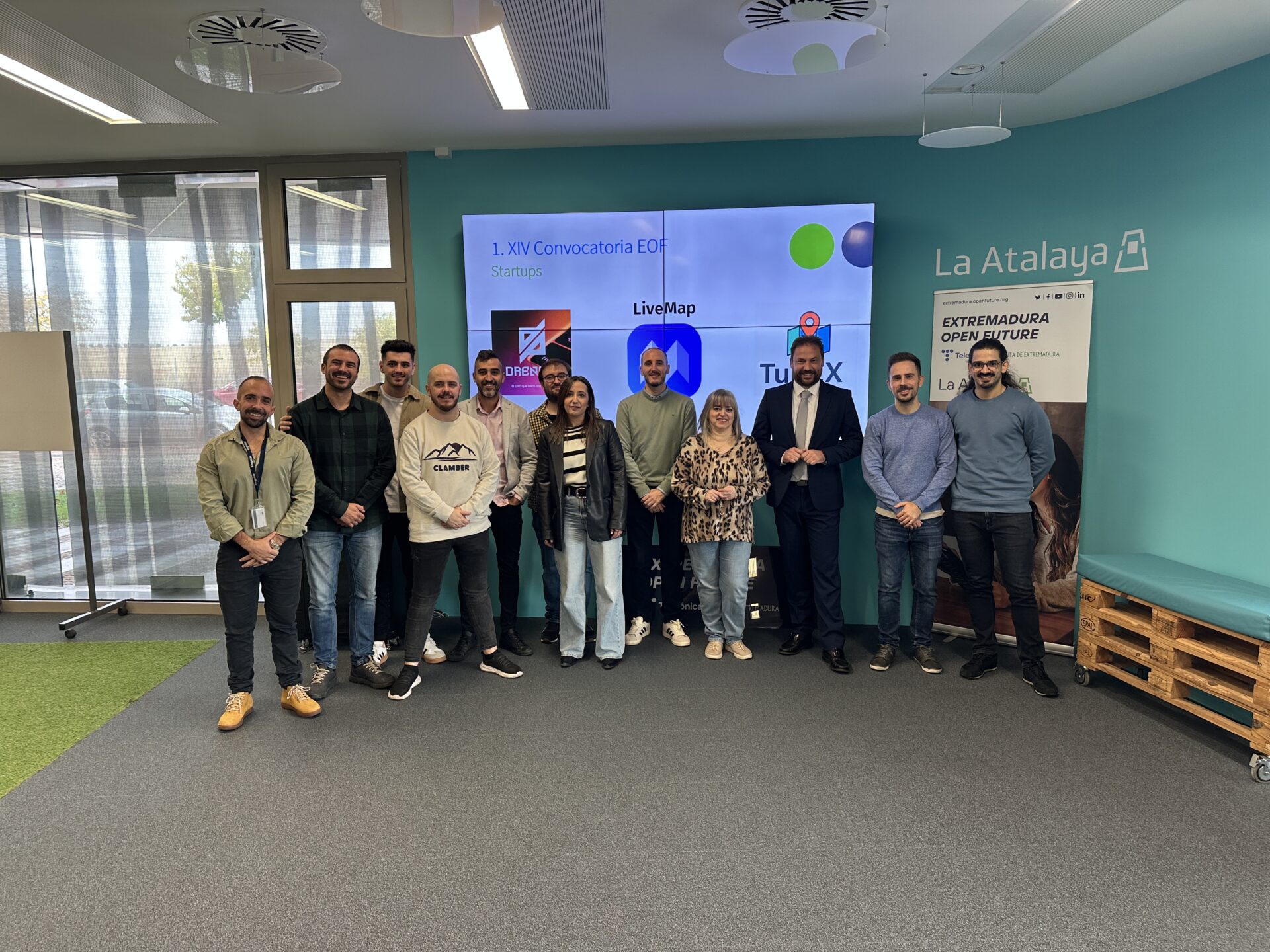 Tres startups extremeñas inician su camino hacia la innovación con Extremadura Open Future