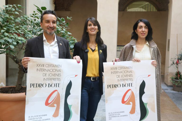 La Diputación se compromete con la cultura pública en el XXVIII Certamen Internacional de Jóvenes Intérpretes Pedro Bote