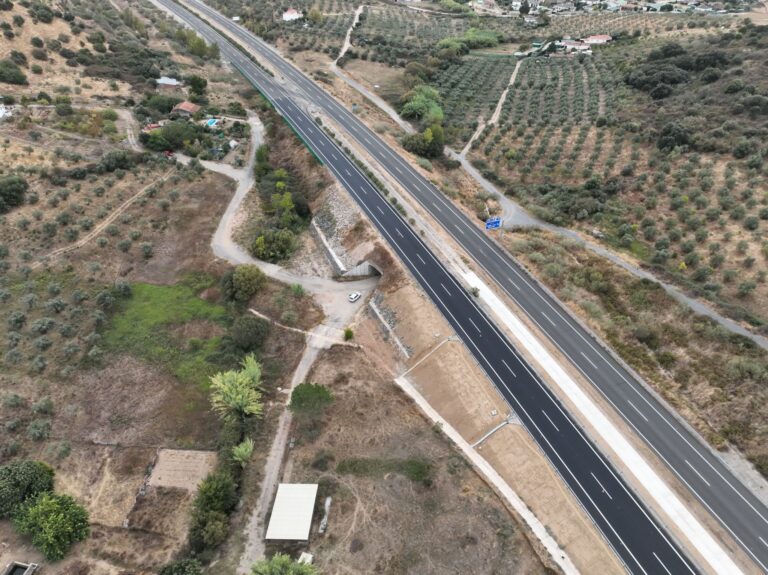 Finaliza la reparación de daños en la autovía EXA1 provocados por las lluvias de marzo pasado