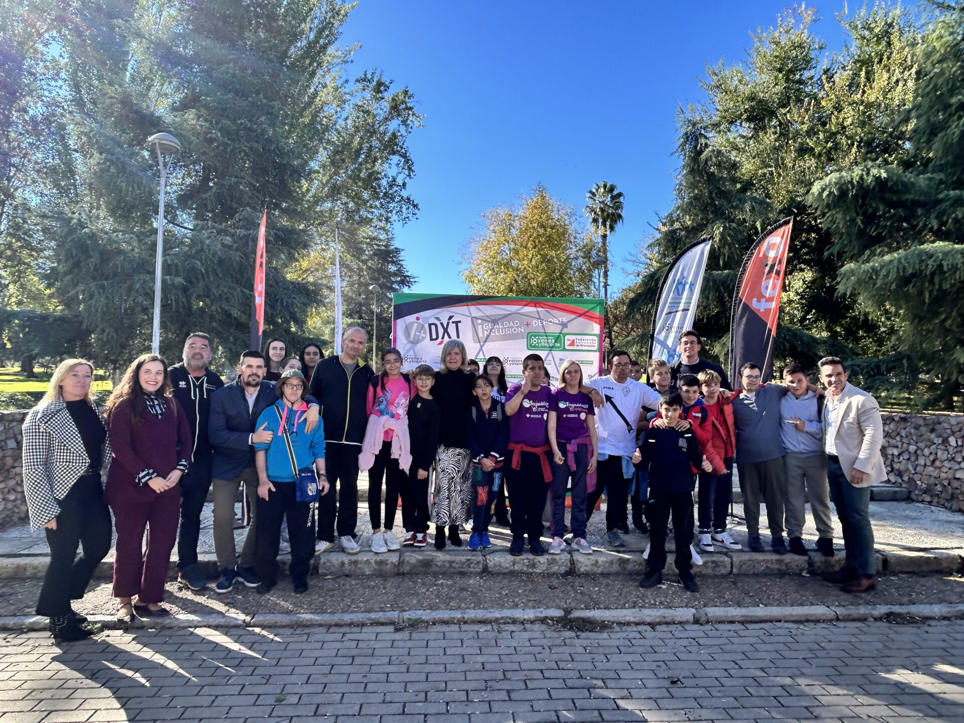 Más de 500 personas participan en el primer calendario deportivo inclusivo de Extremadura