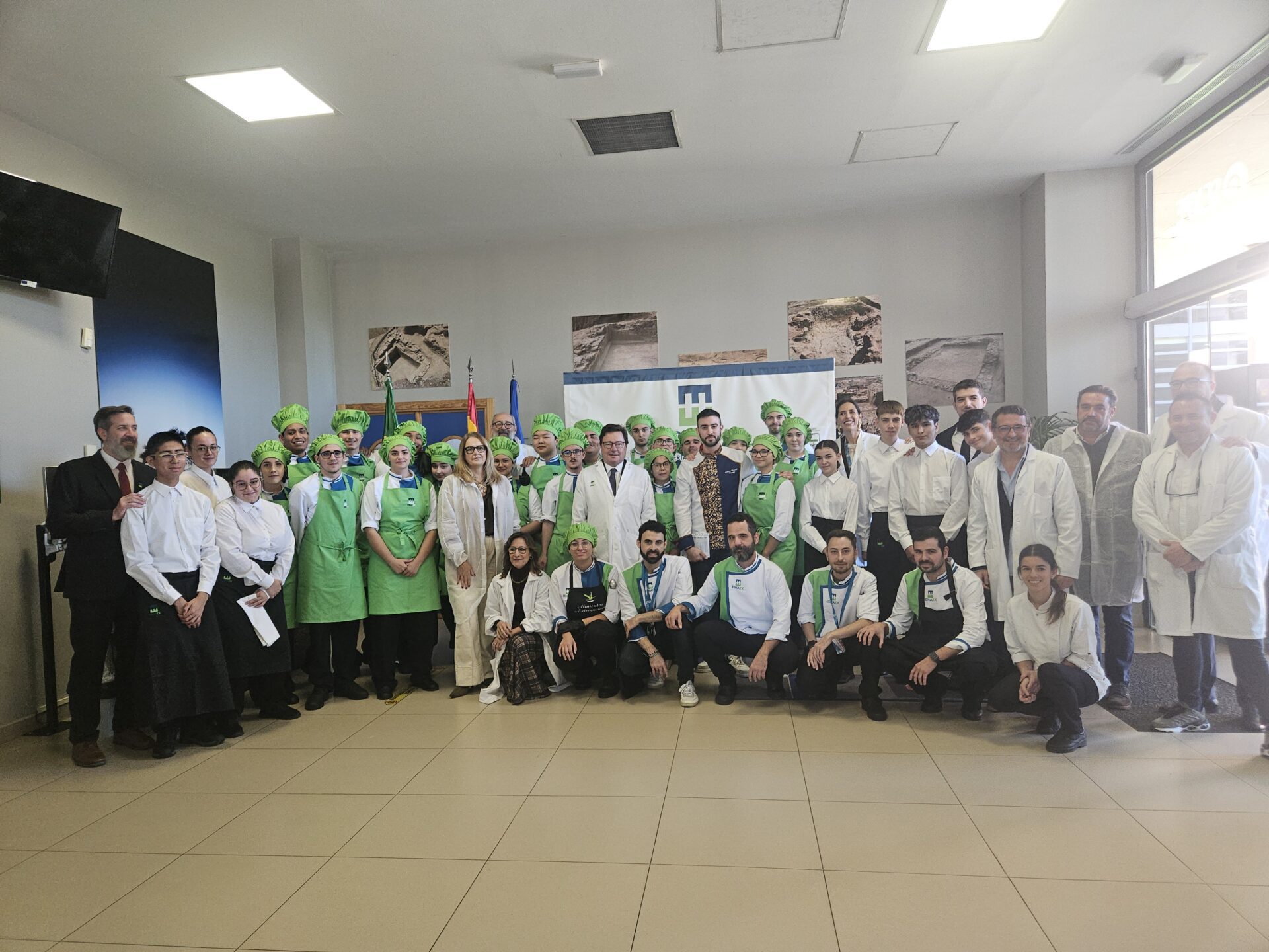 La Sala de Promoción Empresarial de la Escuela Superior de Hostelería y Agroturismo de Extremadura ofrece experiencias profesionales auténticas