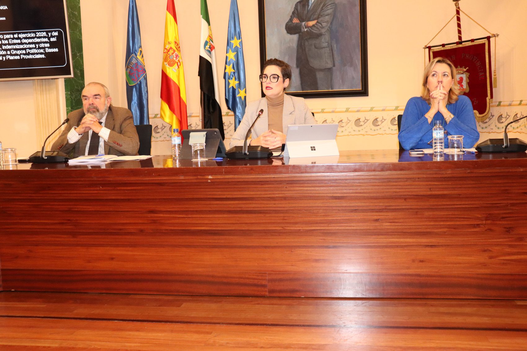 Aprobado el presupuesto de la Diputación de Badajoz para el año 2026