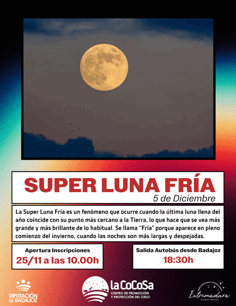 La Super Luna Fría iluminará la Finca La Cocosa el próximo 5 de diciembre