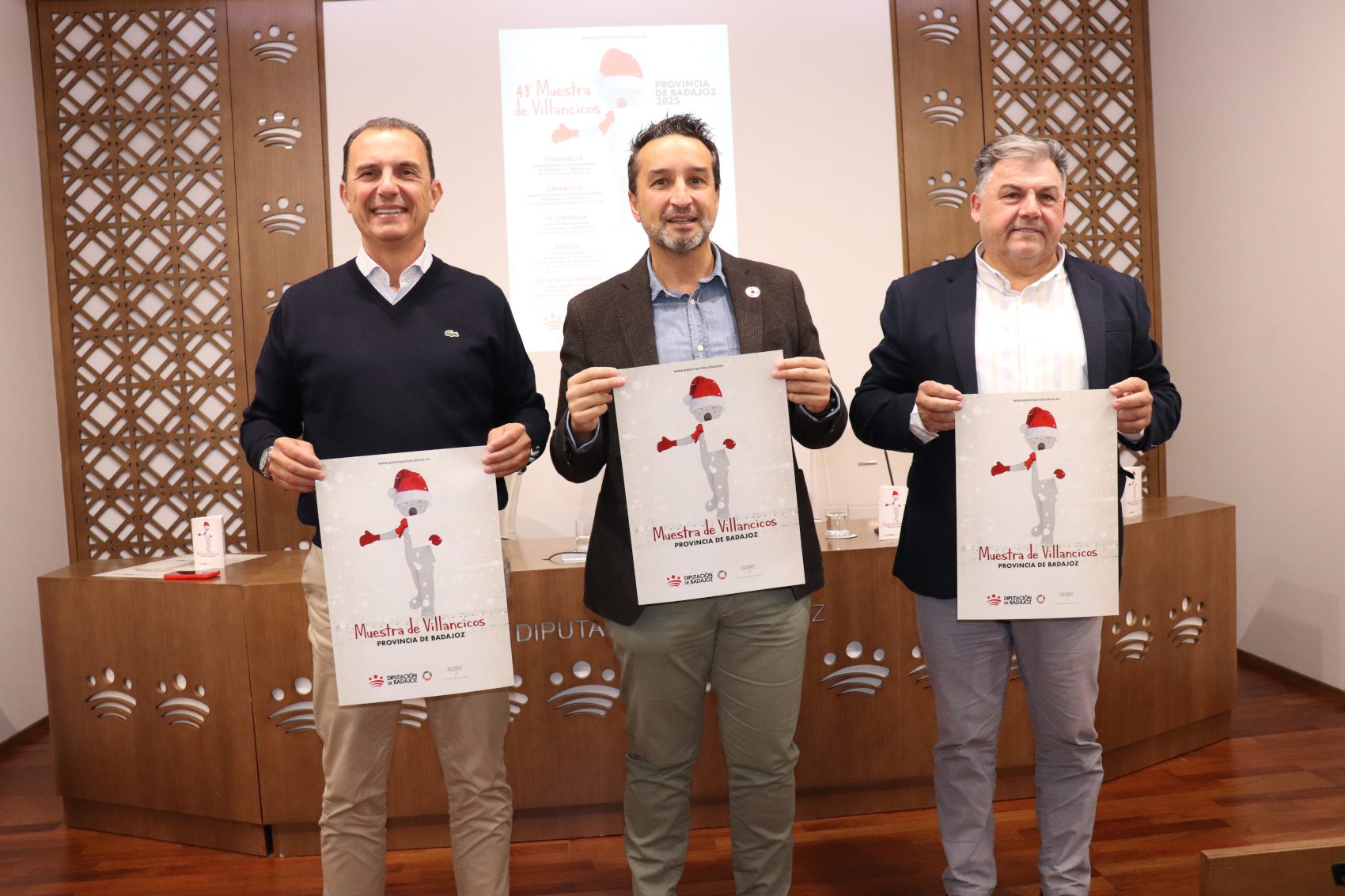 Presentada la 43 Muestra de Villancicos de la Diputación de Badajoz