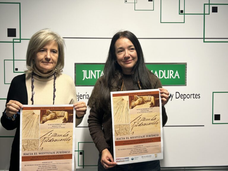 El mestizaje jurídico centra una nueva jornada de Extremestiza organizada por la Junta de Extremadura