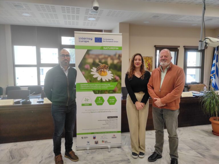 La Diputación de Badajoz participa en Grecia en la segunda reunión de trabajo del proyecto europeo NATUREFIN