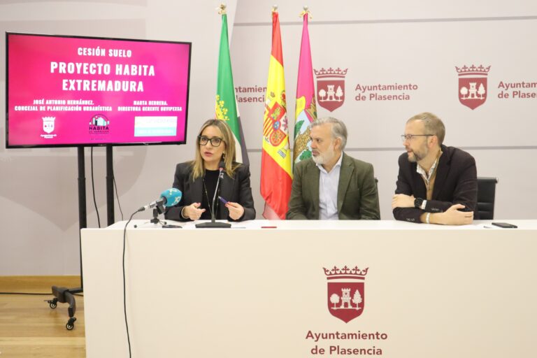 Urvipexsa promueve la construcción de 48 viviendas protegidas en Plasencia en dos parcelas cedidas por el Ayuntamiento