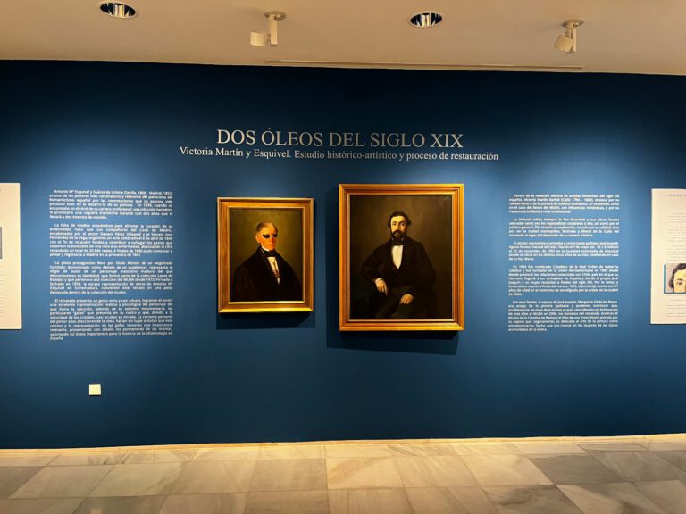 El MUBA restaura dos retratos de los artistas Victoria Martín y Esquivel