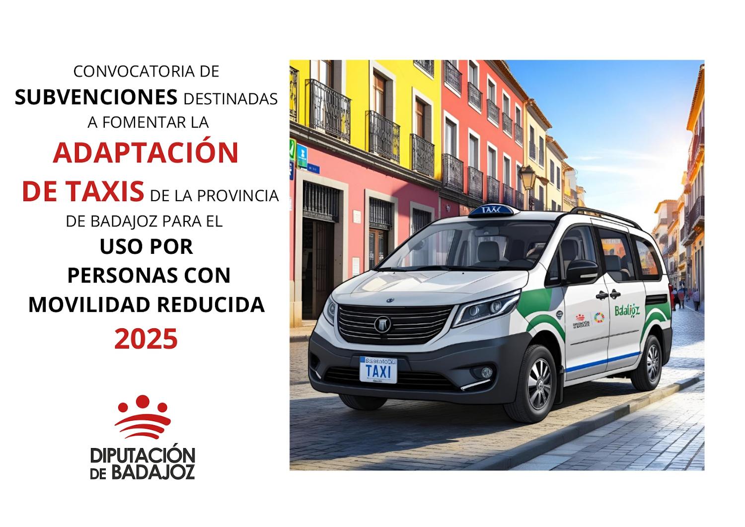 Resuelta la segunda fase de subvenciones de la Diputación para la adaptación de taxis para personas con movilidad reducida