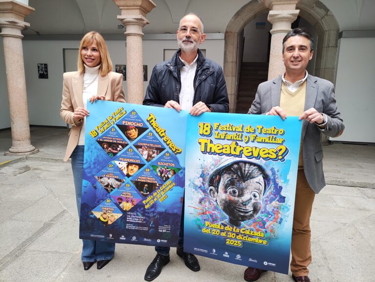 La Junta apoya el festival de teatro infantil y familiar ‘Theatreves’ de Puebla de la Calzada, que contará en su 18ª edición con nueve obras