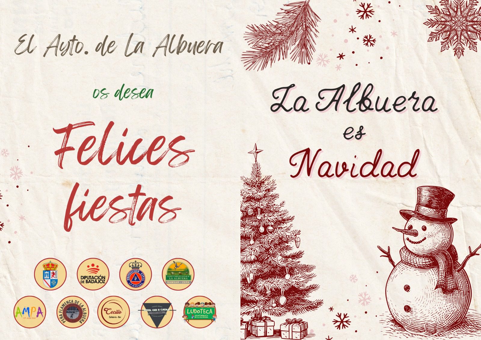 Actividades para todos en la Navidad de La Albuera