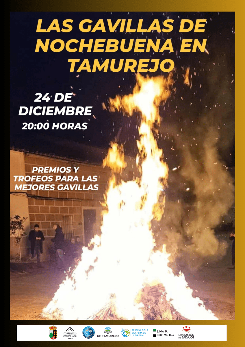 Vuelven un año más a prender las gavillas en Tamurejo