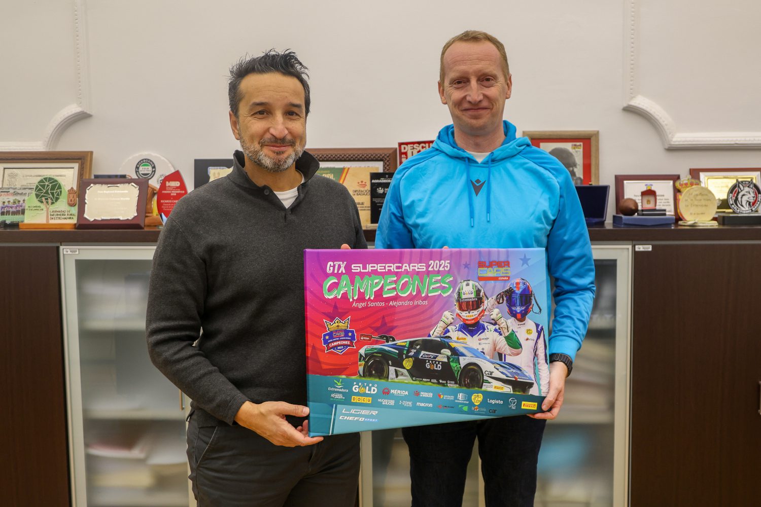 Ángel Santos y su Ligier JS2 R cuentan con la Diputación de Badajoz para afrontar la temporada 2026