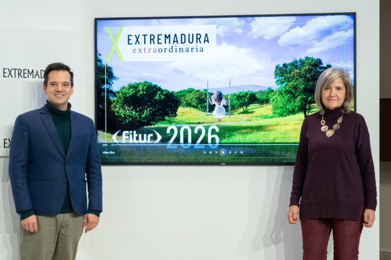 Extremadura se proyectará en FITUR 2026 como un destino extraordinario que se abre al mundo y como alternativa a destinos masificados