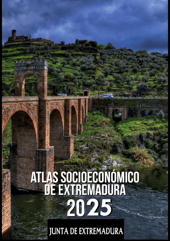 La octava edición del Atlas Socioeconómico de Extremadura, una publicación clave para conocer la realidad económica, social y demográfica de la región