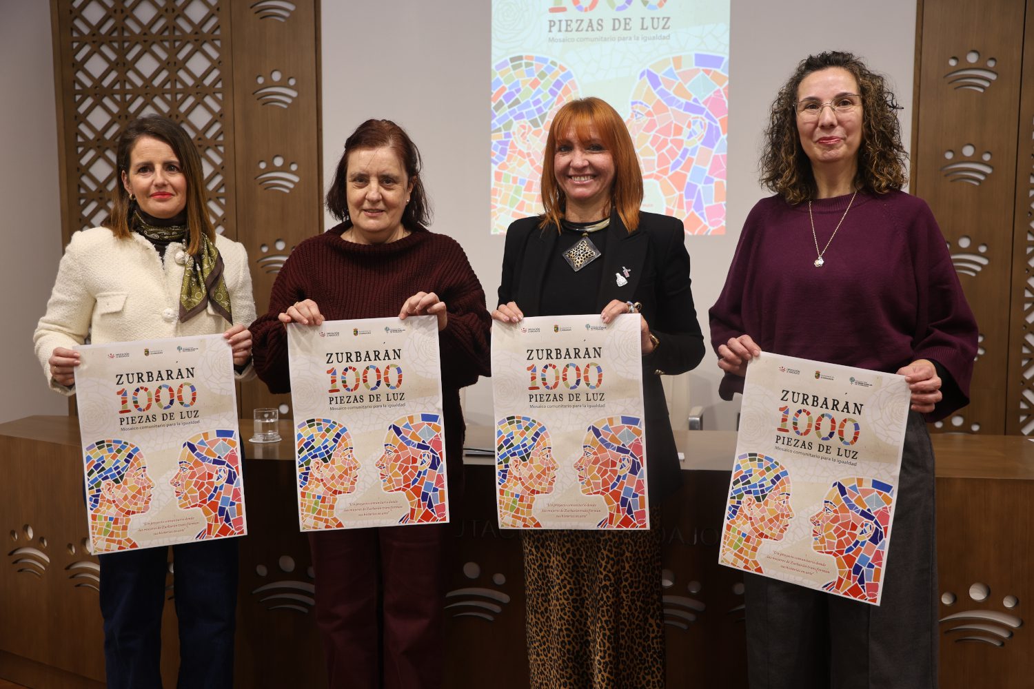 Un mosaico comunitario para promover la igualdad en Zurbarán