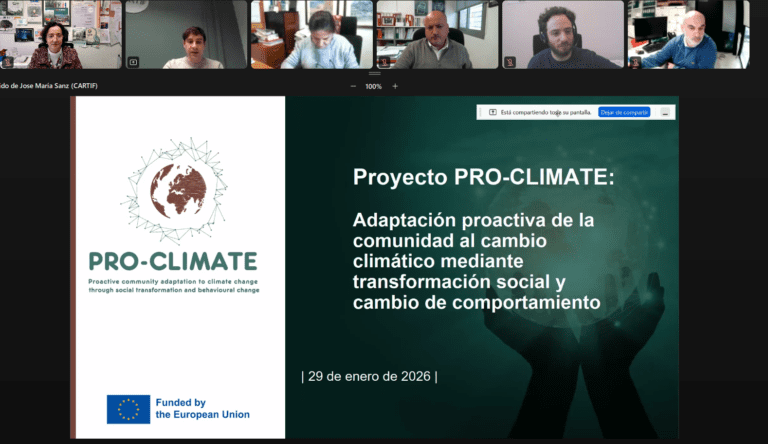 Proyecto PRO-CLIMATE: la Diputación de Badajoz organiza talleres bilaterales de co-creación para avanzar en la adaptación climática y la resiliencia regional