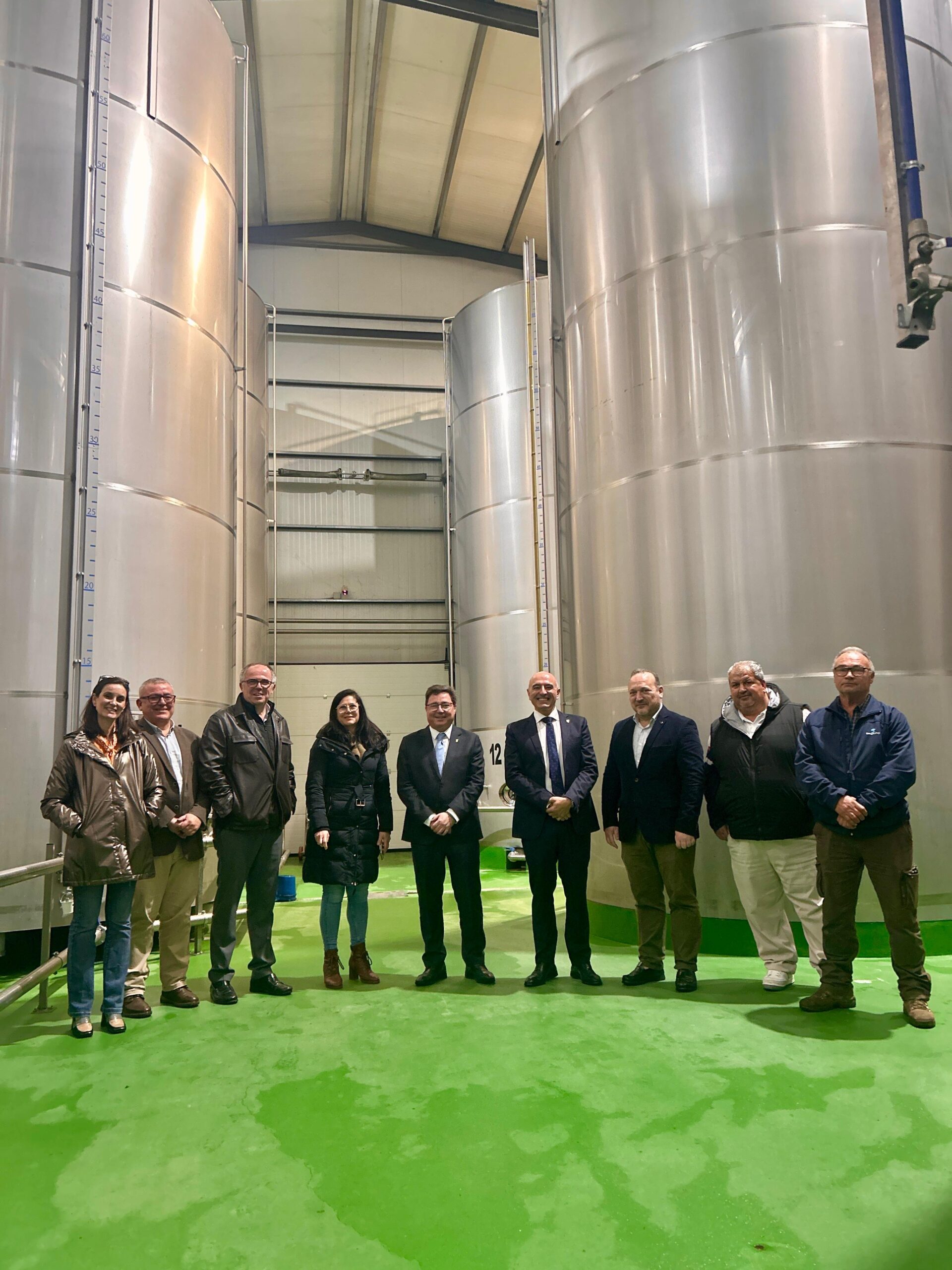 Santamaría destaca la apuesta por la transformación digital de la Cooperativa Nuestra Señora de Perales en Arroyo de San Serván